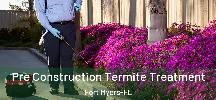  Pre Construction Termite Treatment Fort Myers-FL