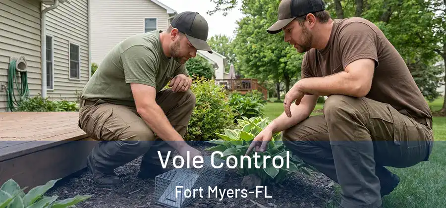  Vole Control Fort Myers-FL